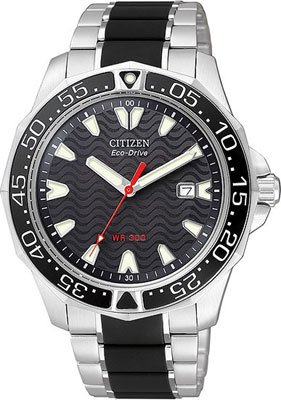 Citizen Eco-Drive Men's Infusion Stainless Steel Watch #BN0030-71E
