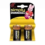 Duracell Batterie Simply C 2er