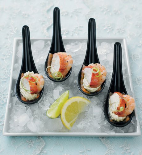 12 King Prawn and Lobster Spoons
