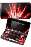 Nintendo 3DS Skin - Lightning Red
