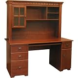 Review Sauder  / Computer Desk - Mohawk Maple
