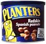 Planters Peanuts, Spanish Redskin made with Sea Salt, 12.5-Ounce Packages (Pack of 12)