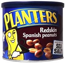 Planters Peanuts, Spanish Redskin, 12.5-Ounce Packages (Pack of 12)