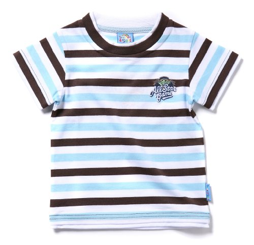51GuN7tGs2L Sugar and Soft Traditional Short Sleeve Baby Entire Star T Shirt, 6 months, Brown
