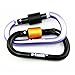 D-FantiX Aluminum D-ring Locking Carabiner Keychain Spring Clip Lock Carabiner Hook Outdoor Camping Equipment
