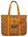 Handbags Online Shop Ranking 27. Coach Poppy 3d Op Art Glam Tote Purse Handbag Style 14983 Melon