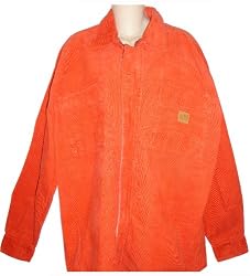 Men's Sean John Corduroy Jacket Orange Size XXL