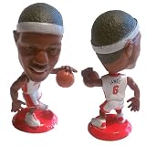 Miami Heat LeBron James #6 Toy Figure 2.5" + Bracelet