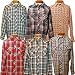 Wrangler Long Sleeve Plaid Western Shirt - ASSORTED PATTERNS