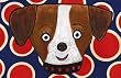 Emily Green Dot Dog Imagination Mat