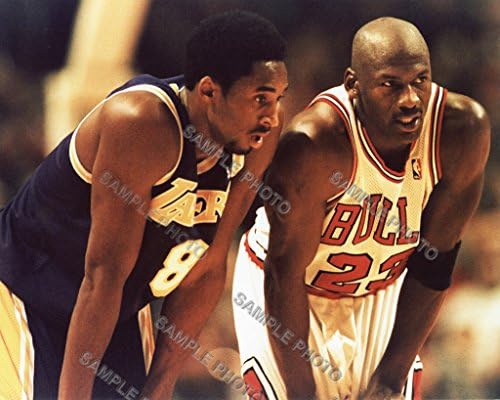 Kobe Bryant &amp; Michael Jordan Chicago Bulls 8x10 Photo