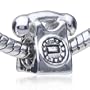 Antique Rotary Telephone Bead Biagi Chamilia Pandora Charms Compatible