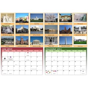 July 2010 to Dec. 2011 (18 Months) D.C. Calendar (National holidays for the U.S., Canada, UK & India) Religious & festival dates for Hindu, Sikh, Islam, Jain, Buddhist & Christianity