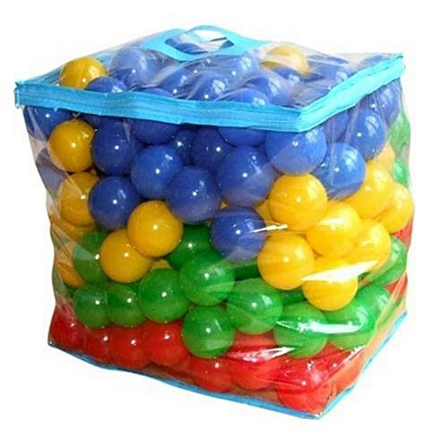 Bieco 22000510 - Bunte B&auml;lle 100er 6 cm