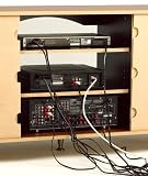 Prepac Cherry 60 Flat Panel LCD/Plasma TV Console