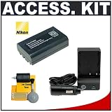 Replacement Nikon EN-EL1 Rechargeable Batteries and Mini Battery Charger for Nikon Coolpix 775, 880, 885, 995, 4300, 4500, 4800, 5000, 5400, 5700 and 8700 Digital Cameras