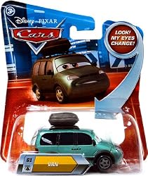 Disney / Pixar CARS Movie 155 Die Cast Car with Lenticular Eyes Series 2 Van