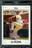 2007 Topps Opening Day #17 Matt Cain San Francisco Giants - Mint Condition - Shipped in Protective Display Case !