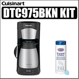 Cuisinart (DTC975BKN) 12 Cup Programable Thermal Coffeemaker Bundle