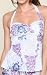 Ed Hardy "Vintage" Floral Printed Corset Halter
