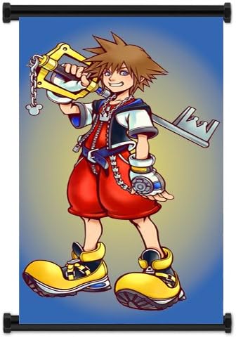 Kingdom Hearts Game Home Decor Wall Scroll Poster (16x30) Inches