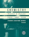 Chemistry, Student Solutions Manual: Structure and Dynamics