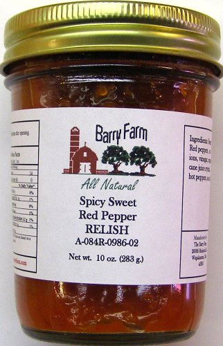 Sweet Spicy Red Pepper Relish by Barry Farm