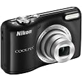 Nikon Coolpix L27 Digitalkamera (16 Megapixel, 5-fach opt. Zoom, 6,9 cm (2,7 Zoll) LCD-Monitor) Kit inkl. 4GB Speicherkarte und Kameratasche schwarz