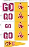 Arizona State Sun Devils Animated 3-D Auto Spin-Flags