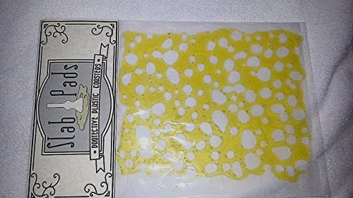 Slab Pads 7" x 9" Square Plastic Protective Glass Coaster