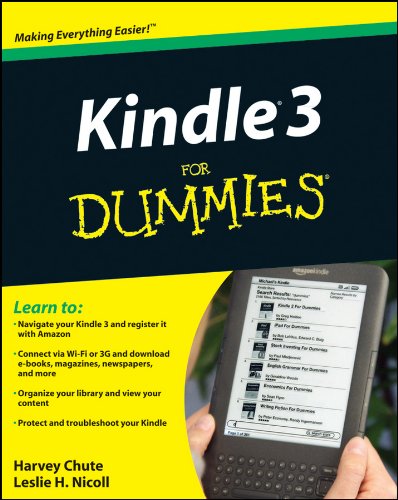 Kindle 3 For Dummies