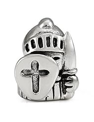 Ohm Sterling Silver Knight Bead Charm