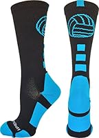 Volleyball Logo Crew Socks
