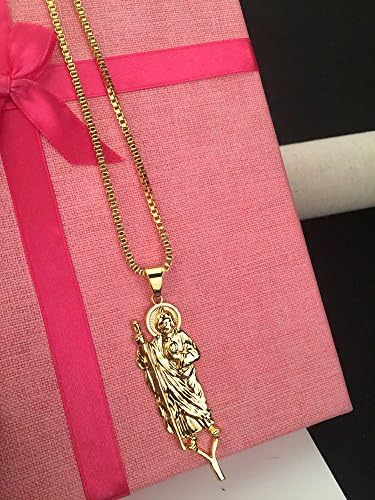 Comorose New Mens Jesus Christ Iced Out Religious Hip Hop Pendant Necklace Charm Crucifix gold