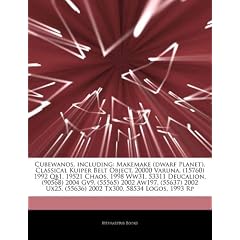 Articles on Cubewanos, Including: Makemake (Dwarf Planet), Classical Kuiper Belt Object, 20000 Varuna, (15760) 1992 Qb1, 19521 Chaos, 1998 Ww31, 53311