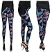 Wholesale Womens Leggings Camouflage Tribal Aztec Print Pattern Design 9-Pack