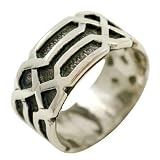 Large Celtic Braid - Sterling Silver Ring