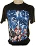 D.C. Superheroes T-Shirt - Infinite Crisis Jim Lee Image Superman Batman DC Comics