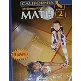 mcdougal littell middle school math california student edition course 2 2008