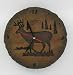 Deer Lodge Wall Clock Hunter Hunting Gift Country Home