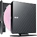 Asus USB 2.0 8x DVD Writer External Optical Drive SDRW-08D2S-U (Black)