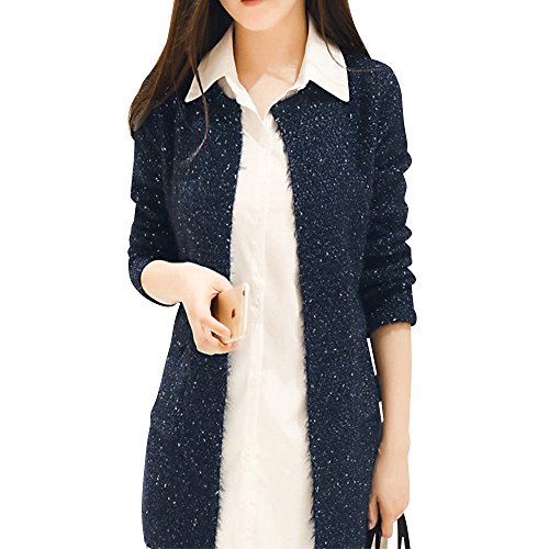 (ノーブランド品) カーデ ロングカーディガン ロングカーデ レディース コーディガン カーデ トッパーカーディガン ニット ニットカーディガン ロング ...