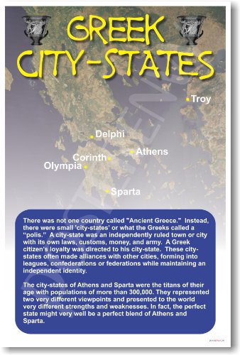 Ancient Greece: Greek City-States - Classroom Poster