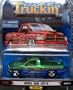 1 Badd Ride Truckin Metallic Green & Blue Dodge Ram SRT10 1:64 Scale Die Cast Truck Car