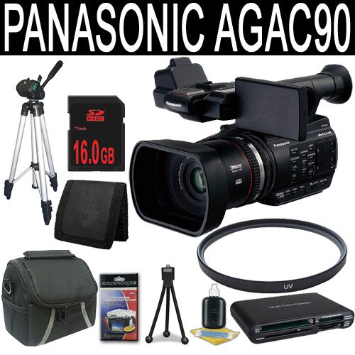 Panasonic Ag Ac90 Avccam Handheld Camcorder 16gb Sdhc Class 10