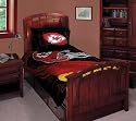 Kansas City Chiefs NFL Style Twin/Full 72x86 Comforter Set - NFL Football