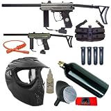 Spyder E MR-1 Paintball Gun Silver Starter Package