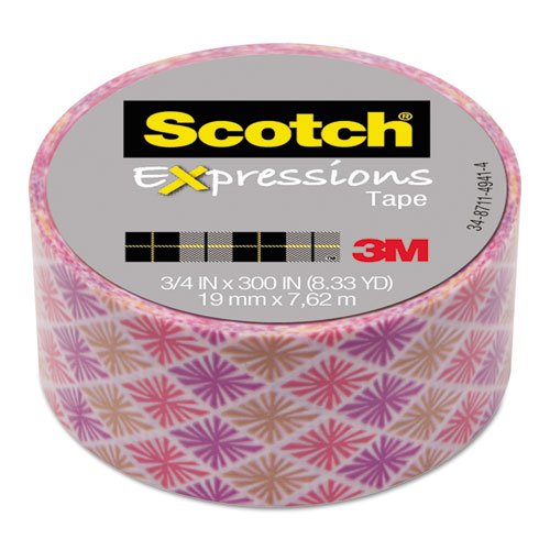 Scotch C214JK1 Expressions Magic Tape, 3/4