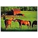 Melissa & Doug 0200 pc Kissing Horses Cardboard Jigsaw