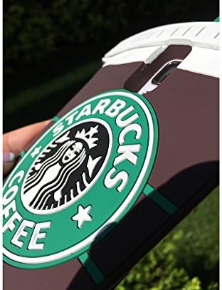 TCDBEST® Cute 3D Brown Starbucks Coffe Cup Soft Silicone Case for Samsung Galaxy Note 4 (Brown Note 4)